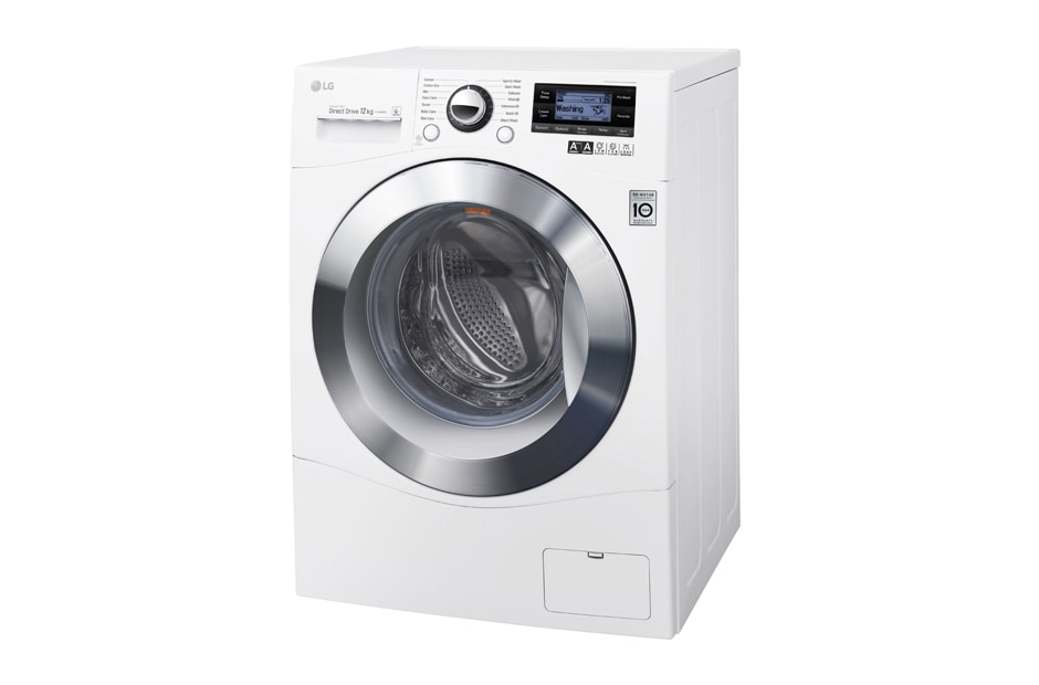 LG Πλυντήριο ρούχων 6 Motion Direct Drive, 12 κιλά χωρητικότητα, 1400 στροφές, F1495BDA, thumbnail 3